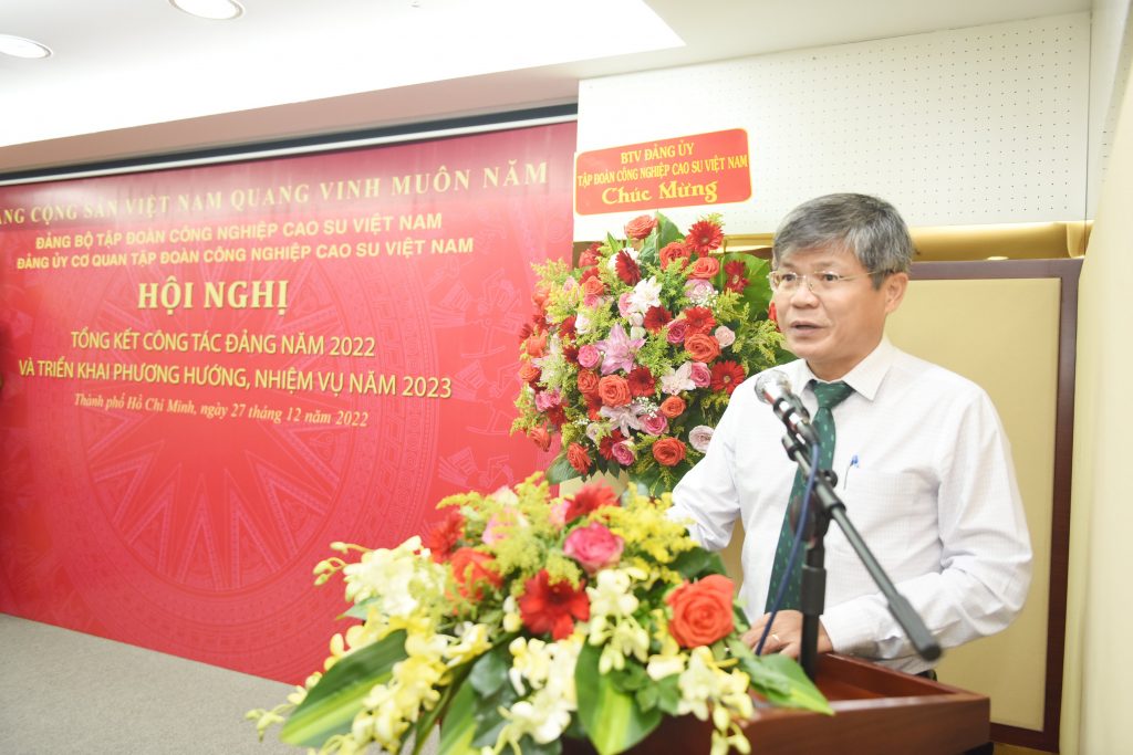 Đảng bộ Cơ quan VRG phát huy tốt vai trò tham mưu góp phần hoàn thành nhiệm vụ chung